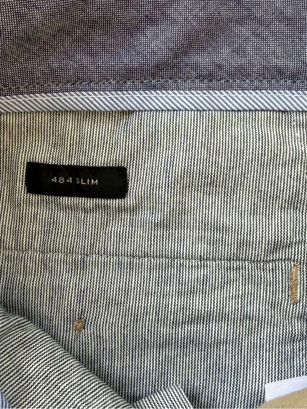 J. CREW Men’s 484 Slim Chino Pant Khaki Size 35 x 26.5